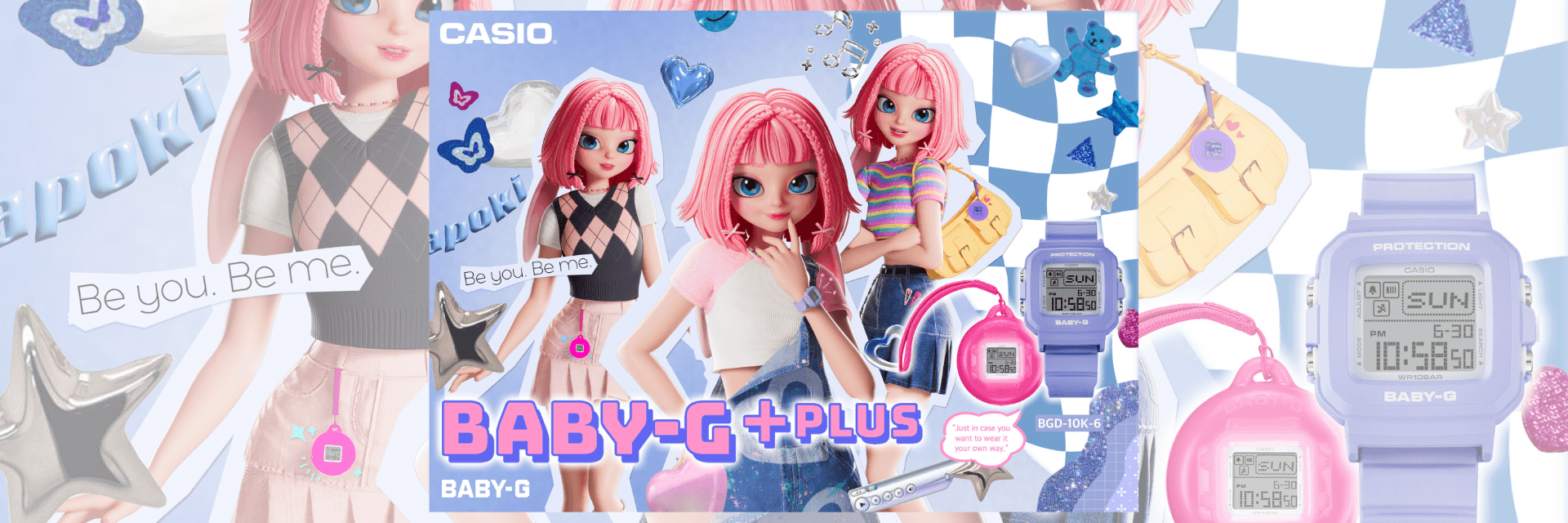 BABY-G 30th Anniversary Banner